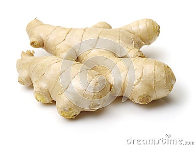 Fresh ginger root Stock Photo