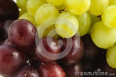 Fresh grapes Stock Photo