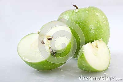 Fresh green apple