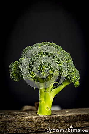 Fresh green broccol Stock Photo