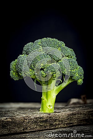 Fresh green broccol Stock Photo