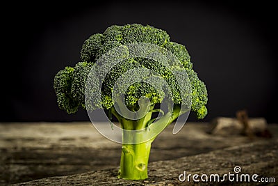 Fresh green broccol Stock Photo