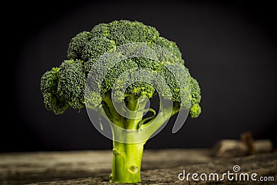 Fresh green broccol Stock Photo