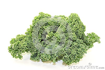 Fresh green Kale Stock Photo