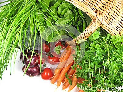 Fresh groceries Stock Photo