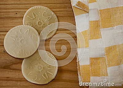 Fresh handmade italian pasta Stock Photo