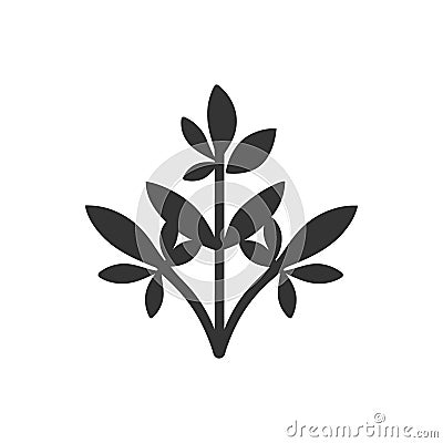 Fresh Herbs Icon Vector Illustration