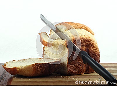 Fresh Home Made Bread Stock Photo