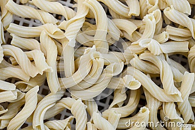 Fresh homemade pasta Stock Photo