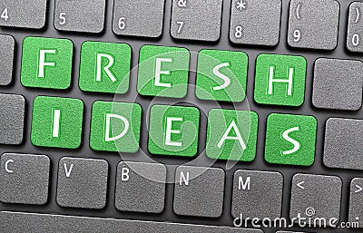 Fresh ideas Stock Photo