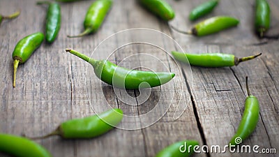 Fresh jalapenos chili pepper Stock Photo