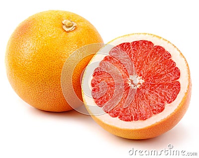 Fresh juicy grapefruits Stock Photo