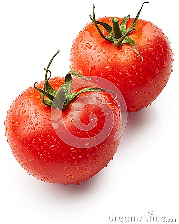 Fresh juicy tomatoes Stock Photo
