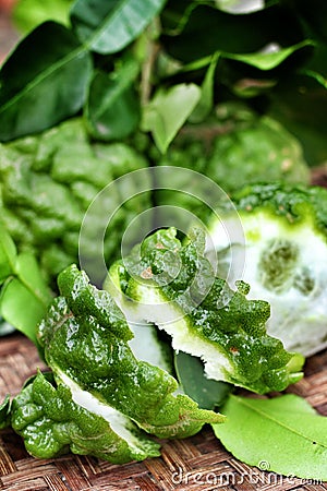 Fresh kaffir Stock Photo