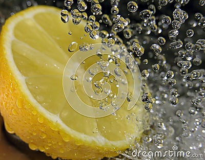 Fresh lemon Stock Photo