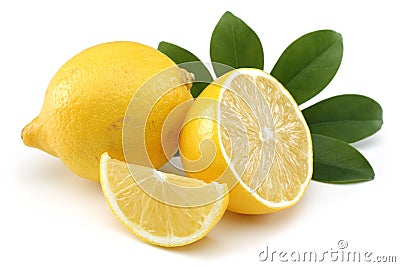 Fresh lemon Stock Photo