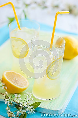 Fresh lemonade Stock Photo