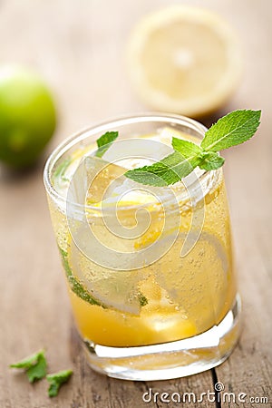 Fresh lemonade Stock Photo