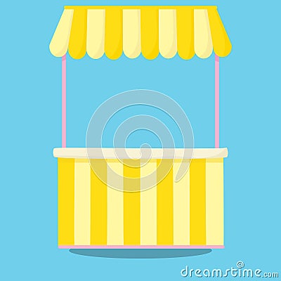 fresh lemonade stand 01 Vector Illustration