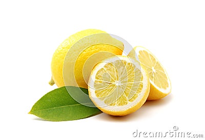 Fresh lemons Stock Photo