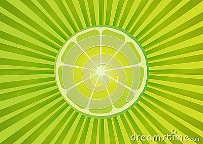 Fresh lime background Stock Photo
