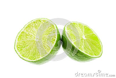 Fresh limes Stock Photo