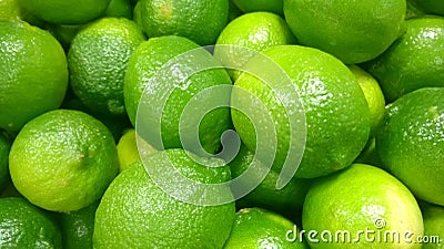 Fresh Limes Stock Photo