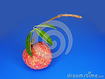 Fresh Lychy fruit and sweet tast redcover fruit Stock Photo