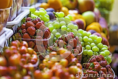 Fresh market produce Stock Photo