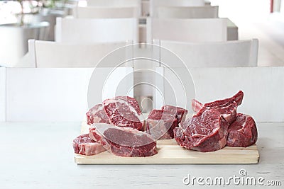 Fresh Meat Stock Photo