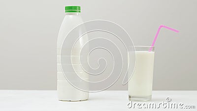 Fresh milkshake drink milk healthy lifestyle Stock Photo