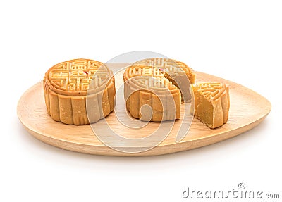 fresh moon cake Stock Photo