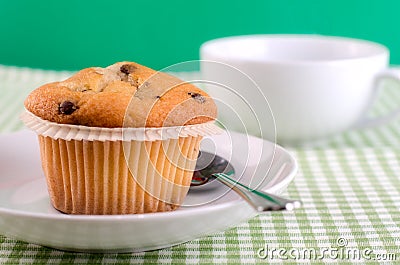 Fresh muffin Stock Photo
