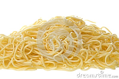 Fresh Noodles Stock Photo