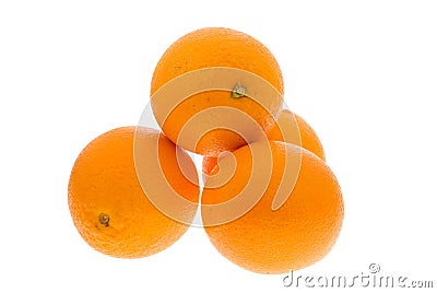 Fresh oranges Stock Photo