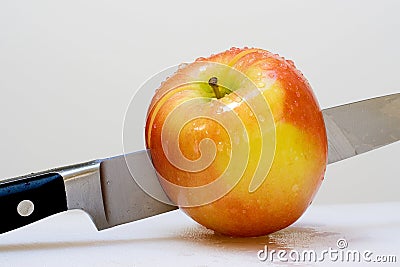 Fresh Organic Apple Stock Photo