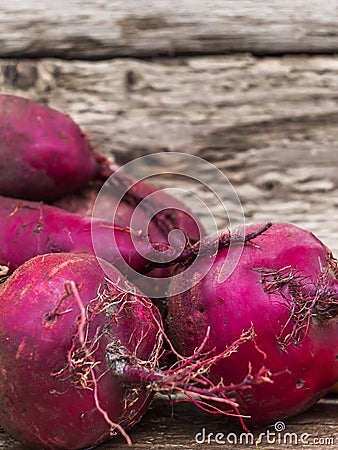 Fresh red organic beet, beetroot. Stock Photo