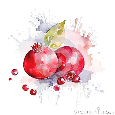 Fresh Organic Cranberry Berry Square Background. Stock Photo