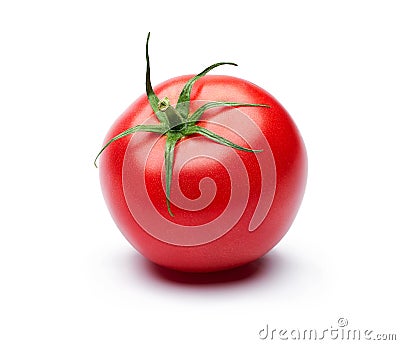 Fresh organic tomato Stock Photo