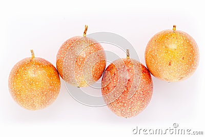 Fresh passion fruit healthy and refresh. Stock Photo