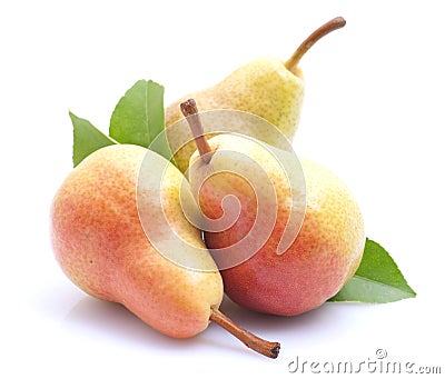 Fresh pears Stock Photo