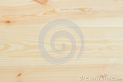 Fresh pine wood planks background top view Stock Photo