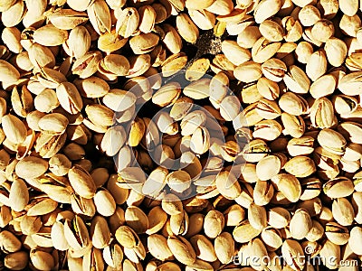 fresh pistachio texture Stock Photo