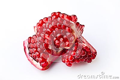 Fresh pomegranate Stock Photo