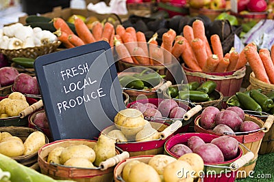 Fresh produce Stock Photo