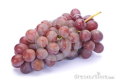 Fresh purple grape Stock Photo