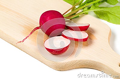 Fresh radish Stock Photo