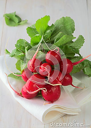 Fresh radish Stock Photo