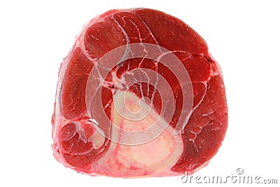 Fresh and Raw Beef Shank Stock Photo