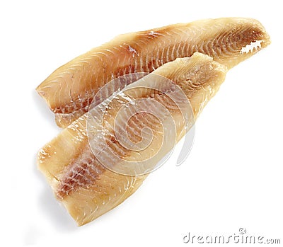 Fresh raw bream fish fillet Stock Photo